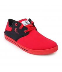 Cefiro Men Casual Shoes Fun01 Red Black CCS0007